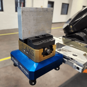 AWR RCX Pallet Cleat with 5th Axis workholding