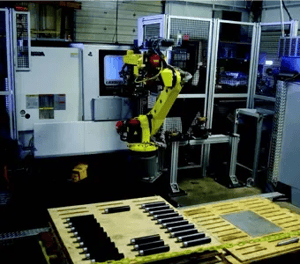 AWR success story, Miller Precision, robotic cell