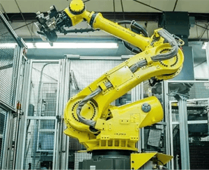 AWR success story, Northeast Tool, robot closeup