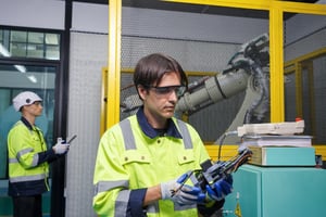 CNC robotics operator